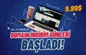 25-27 Aralık'ta .COM Domainlerde Dev İndirim, sadece 9.99$